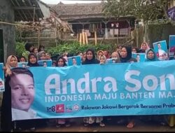 Demi Makan Siang dan Susu Gratis, Emak-Emak di Pandeglang Siap Menangkan Andra Soni Gubernur Banten Sekali Putaran