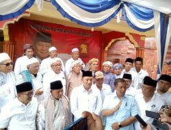 Para Ulama Iringi Pendaftaran Cawabub H Slamet Junaidi ke Partai Gerindra