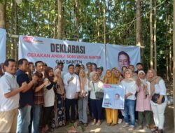 Lagi, Andra Soni Terima Dukungan Relawan Maju Pilgub Banten