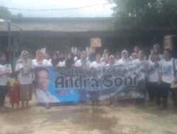 Terus Meluas, Dukungan Andra Soni Gubernur Banten di Kecamatan Keroncong