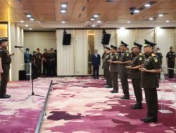 Jaksa Agung RI Melantik Siswanto Sebagai Kajati Banten