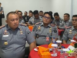 Kalapas Binjai Hadiri Penguatan Oleh Dirpamintel Brigjen Pol Teguh Yuswardhie