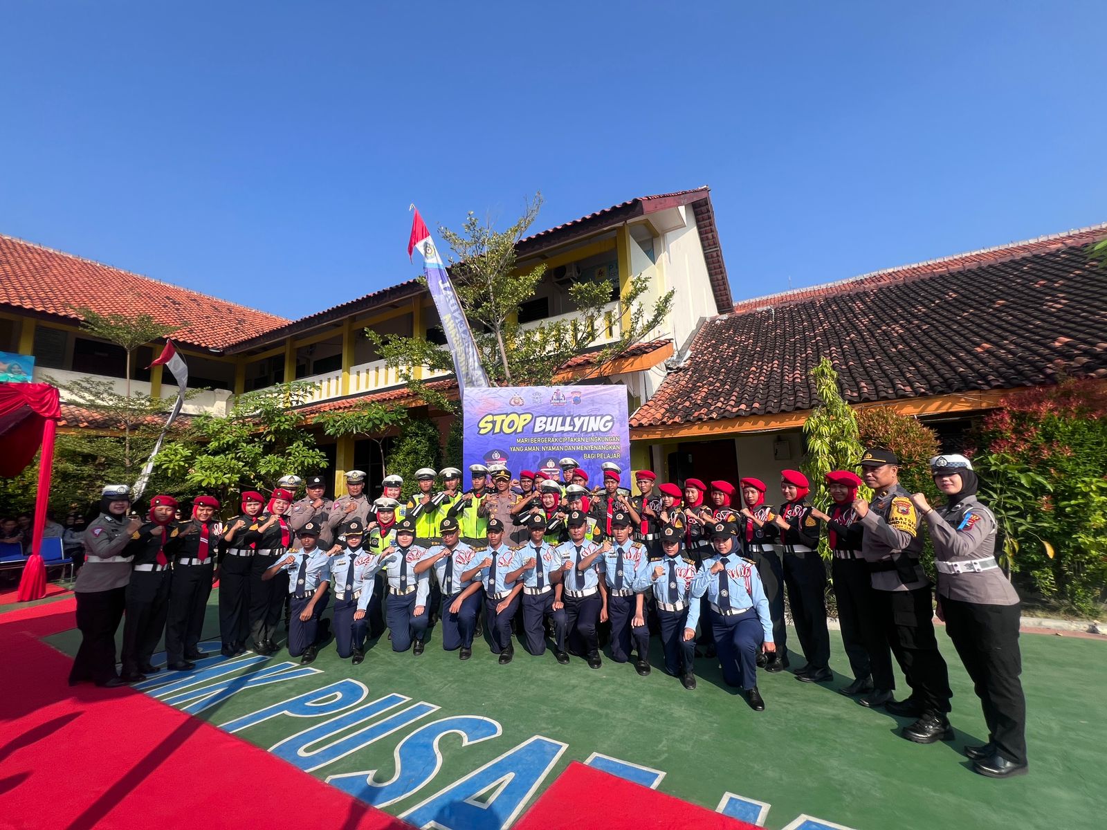 Kendal Bersatu Lawan Bullying, Launching Program Zero Bullying di SMK Bina Utama