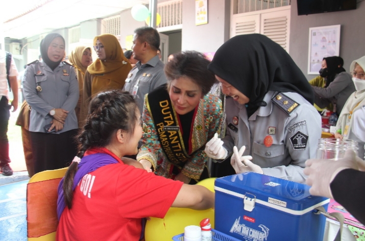 Peresmian Posyandu Ibu dan Balita Berdikari 03 di Lapas Kelas IIA Tangerang