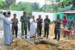 Jum’at Berkah, Danrem 031/WB Letakkan Batu Pertama Pembangunan Gedung Tahfiz Al Quran Al Kartika