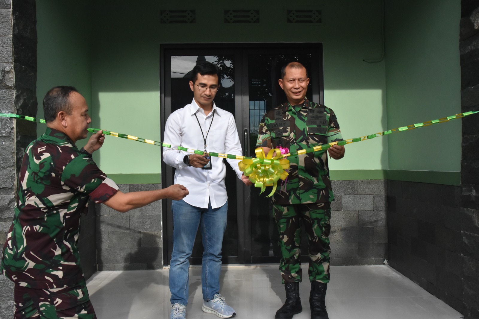 Resmikan Kantor Jasmani Korem yang Baru, Begini Pesan Brigjen TNI Dany Rakca