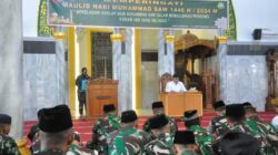 Korem 031/WB Rayakan Maulid Nabi Muhammad SAW Dengan Penuh Hikmat