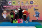 Akbar Ridho Hartono Borong Tiga Medali di Kejuaraan Nasional Kungfu Indonesia