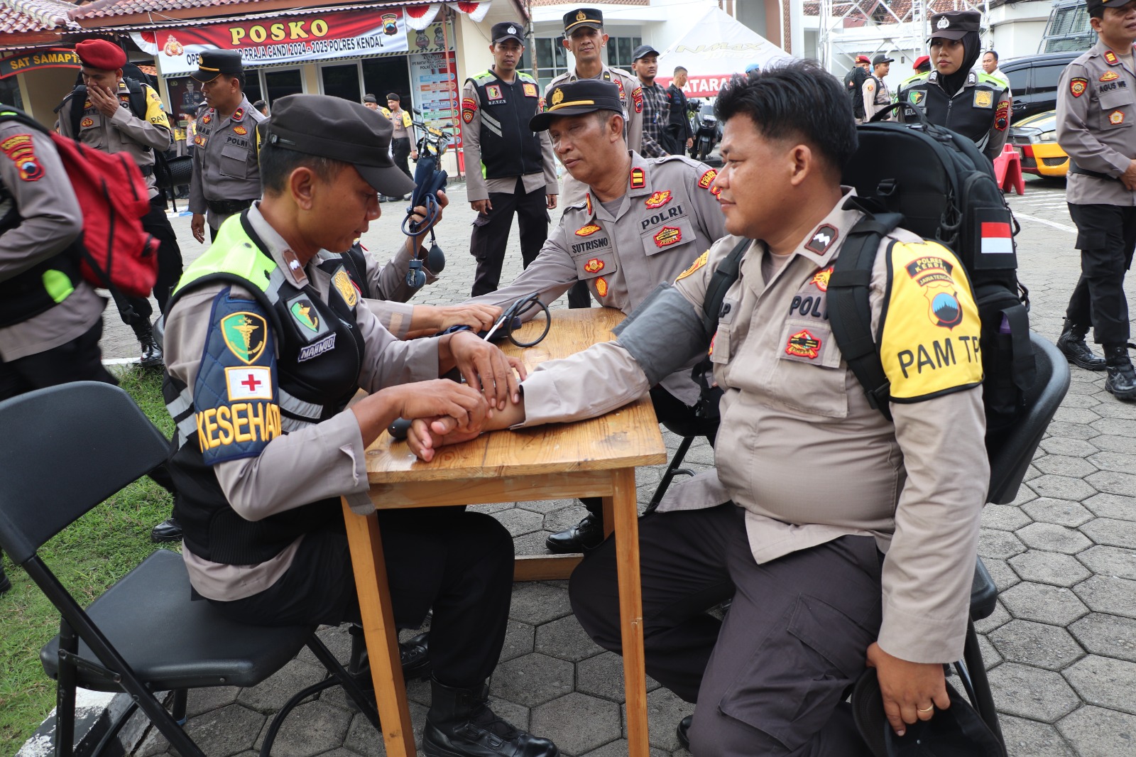 642 Personel Polres Kendal Siap Kawal Pemungutan Suara Pilkada 2024