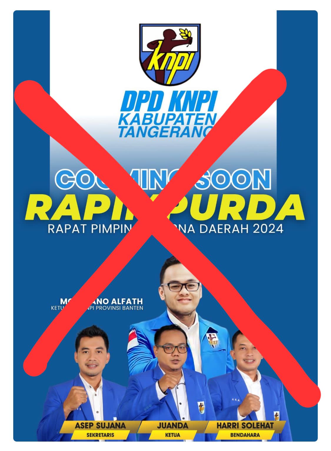 Dituding Ancam Perpecahan, Badrul Munir Desak Pemuda Islam Tolak Musda KNPI Kabupaten Tangerang