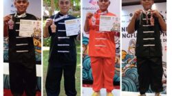 Menakjubkan, Akbar Ridho Hartono Boyong 4 Medali di Ajang Kungfu Internasional