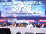 Hadiri Rilis Akhir Tahun 2024 Polda Riau, Begini Kata Brigjen TNI Sugiyono