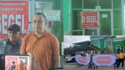 Puluhan Kontraktor Geruduk RSD Madani Riau, Ada Apa..?