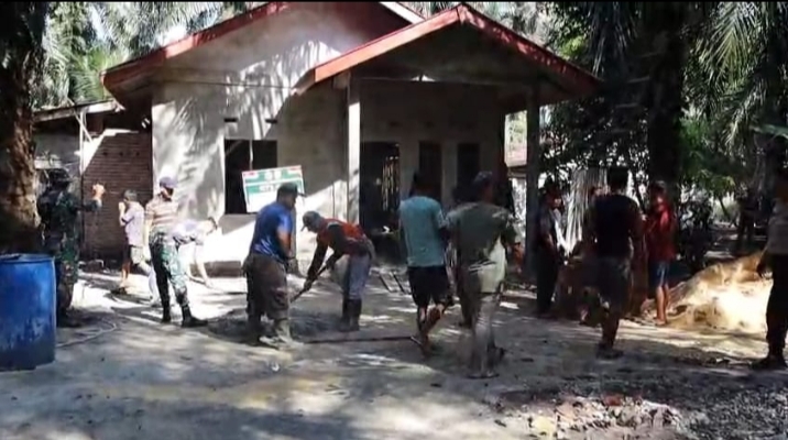 TMMD ke-124 Kodim 0320 Dumai Hadirkan Hunian Layak, Bangkitkan Semangat Warga Kelurahan Bukit Kayu Kapur