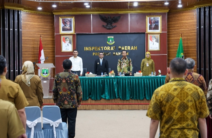 Pengelolaan Aset, Gubernur Banten Andra Soni : Pemprov Banten Fokus Sertifikasi dan Penyelesaian Aset Bermasalah