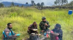 Satgas Yonif 700/Wira Yudha Cakti Gelar Bakti Sosial