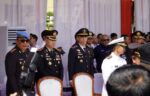Perkuat Sinergi, Karutan Medan Hadiri Upacara Dan Syukuran Hari Bhayangkara KE-79 Di Mapolda Sumut