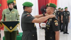 Sertijab kodim 0321/ Rohil Serta Pengarahan Danrem 031/Wira Bima