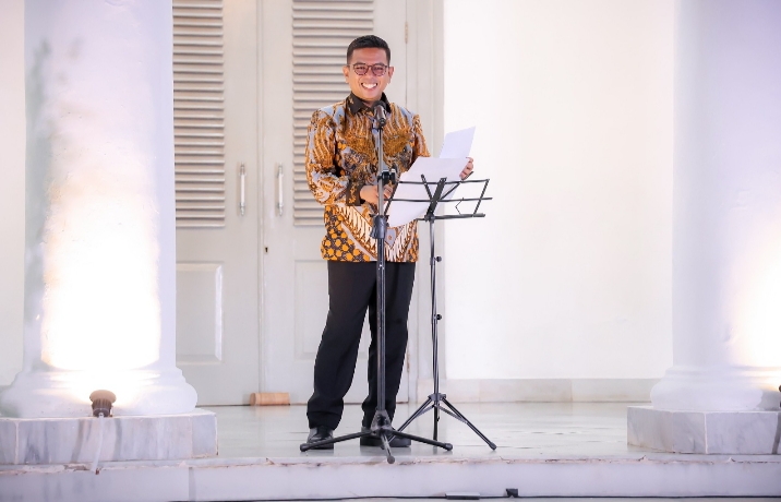Parade Pembacaan Puisi, Gubernur Banten Andra Soni Bacakan Puisi Karya Chairil Anwar