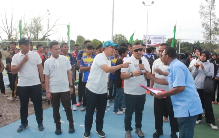 Turnamen Piala Dandim Bola Voli Kota Dumai Resmi Dibuka