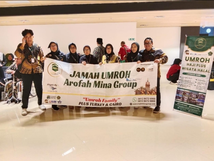 Umroh Plus Wisata 3 Negara, Arofah Mina Travelindo Kembali Berangkatkan Jamaah Loyal