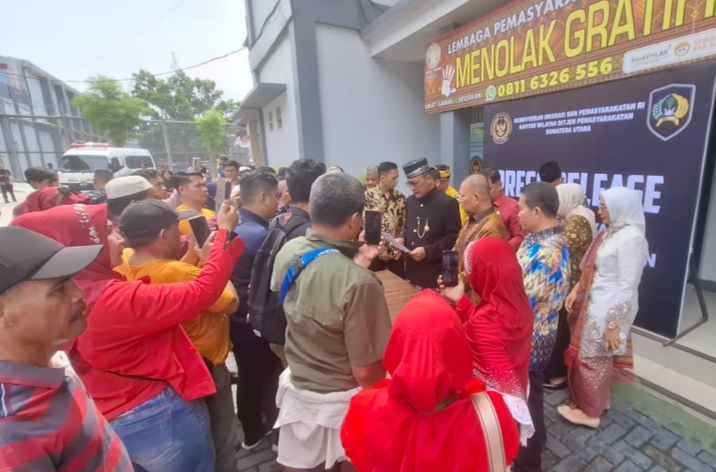 Acara Penyerahan Remisi HUT RI ke-80 di Lapas I Medan Berlangsung Sukses, Puluhan Wartawan Apresiasi Keterbukaan Informasi