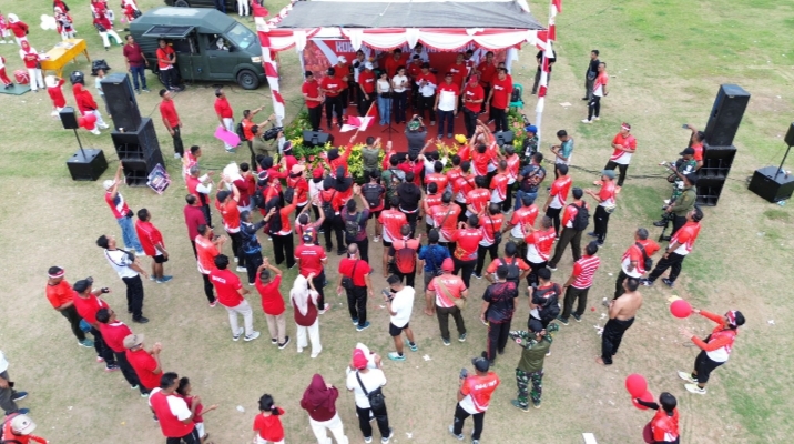 Lomba HUT RI ke-80 Korem 064/MY Berlangsung Meriah
