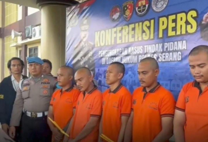 Supremasi Hukum Tegak di Banten..!! Polres Serang Berhasil Kurung Bang Jago Pukul Wartawan