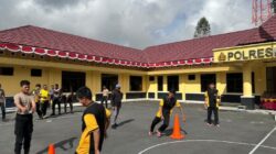 Bag SDM Polres Puncak Jaya Gelar Tes Kesamaptaan Jasmani Berkala Semester II Tahun 2025