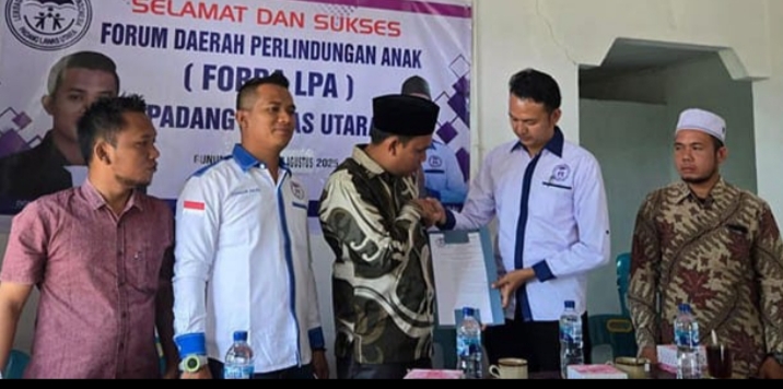 LPA Sumut Lantik Pengurus Baru Periode 2025–2027 di Paluta, Fokuskan Advokasi Anak di Tengah Tantangan “Tsunami Gadget”