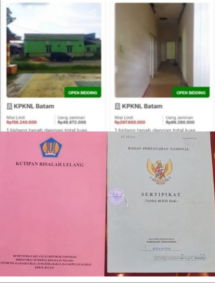 Menang Lelang Rumah dan Lahan, Warga Sekupang Malah Dapat Tanah Kosong