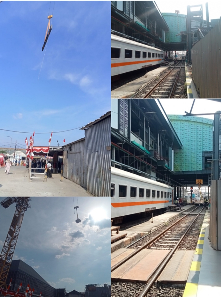 Proyek Pembangunan Stasiun Kereta Rangkasbitung Disoal Warga