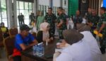 HUT Ke-80 TNI, Kodam XIX/TT Tebar Kepedulian Lewat Baksos Kesehatan dan Pembagian Sembako