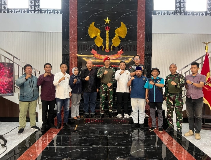 Perkuat Sinergitas, PWI Banten Gelar Silaturahmi Bersama Grup 1 Kopassus
