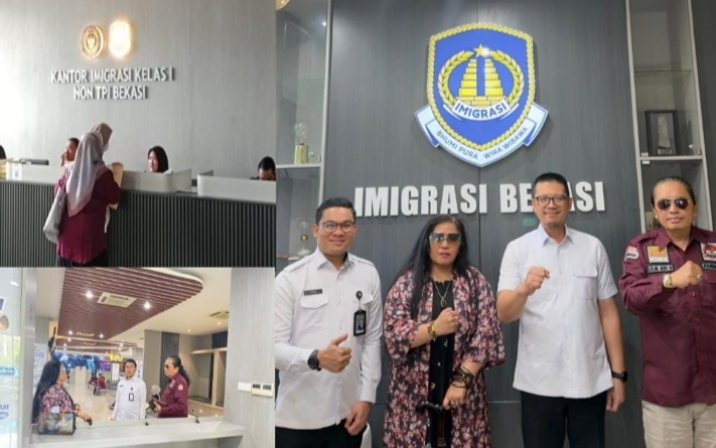 Forum Pers Independen Indonesia (FPII) Apresiasi Pelayanan Paspor Kantor Imigrasi Bekasi 