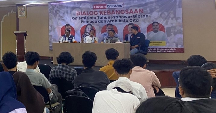 Forum KiSSNed Gelar Dialog Kebangsaan, Bahas Refleksi Satu Tahun Prabowo-Gibran