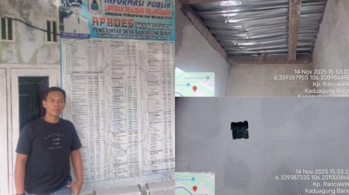 Kepala Desa Kaduagung Barat Diduga Mangkir dari Janji Klarifikasi Proyek, DPC LSM BCW Lebak Kecewa