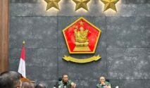 Mayjen TNI Dr. Agus Hadi Waluyo, S.AP., M.M., CHRMP, menghadiri Forum Evaluasi Organisasi (Forev Orgas) Batalyon Komposit Masa Uji Coba Program Kerja Tahun Anggaran 2026.(dok)